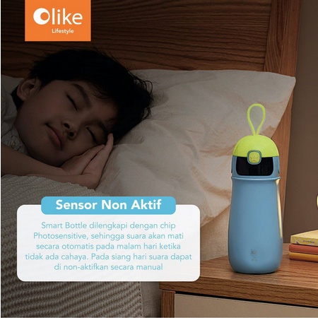 Olike Smart Bottle - Botol Minum Pintar Untuk Anak - Original Garansi Resmi