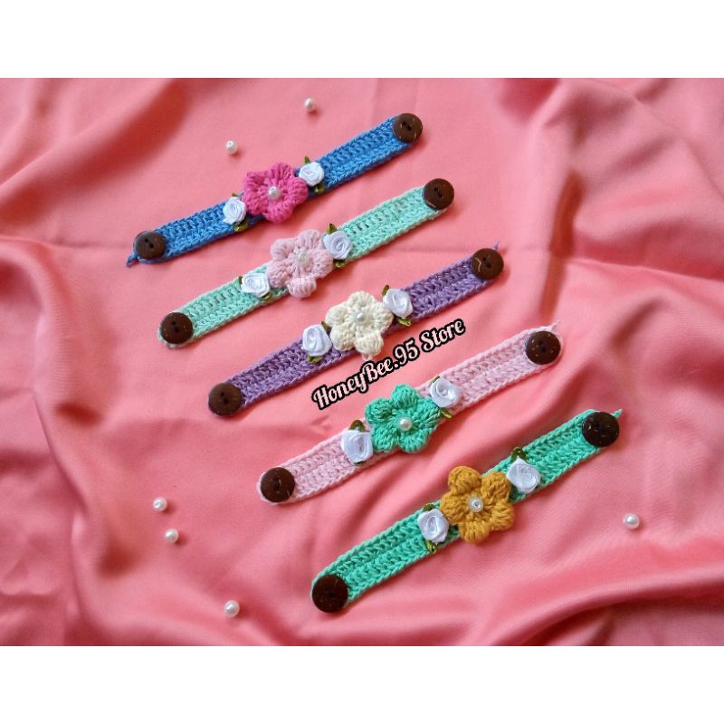 [PO] Konektor Masker Rajut Anak | Konektor Masker Anak | Pengait Masker Lucu