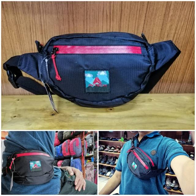 TAS PINGGANG avtech selempang nu munter