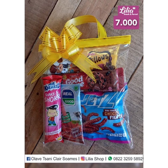 

Parcel Snack (Plastik Jinjing Pita)