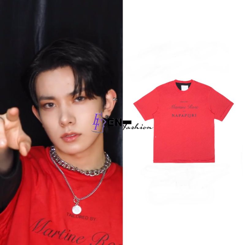 Baju T shirt jay Heeseung style Napa Pijri