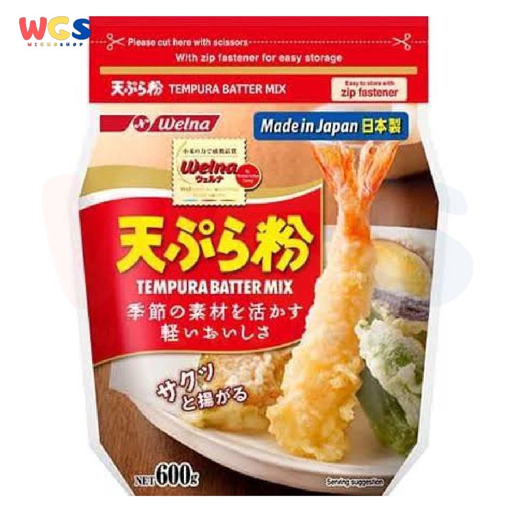 Nissin Welna Tempura Batter Mix Wellness Nutrition Nature 21.16oz 600g