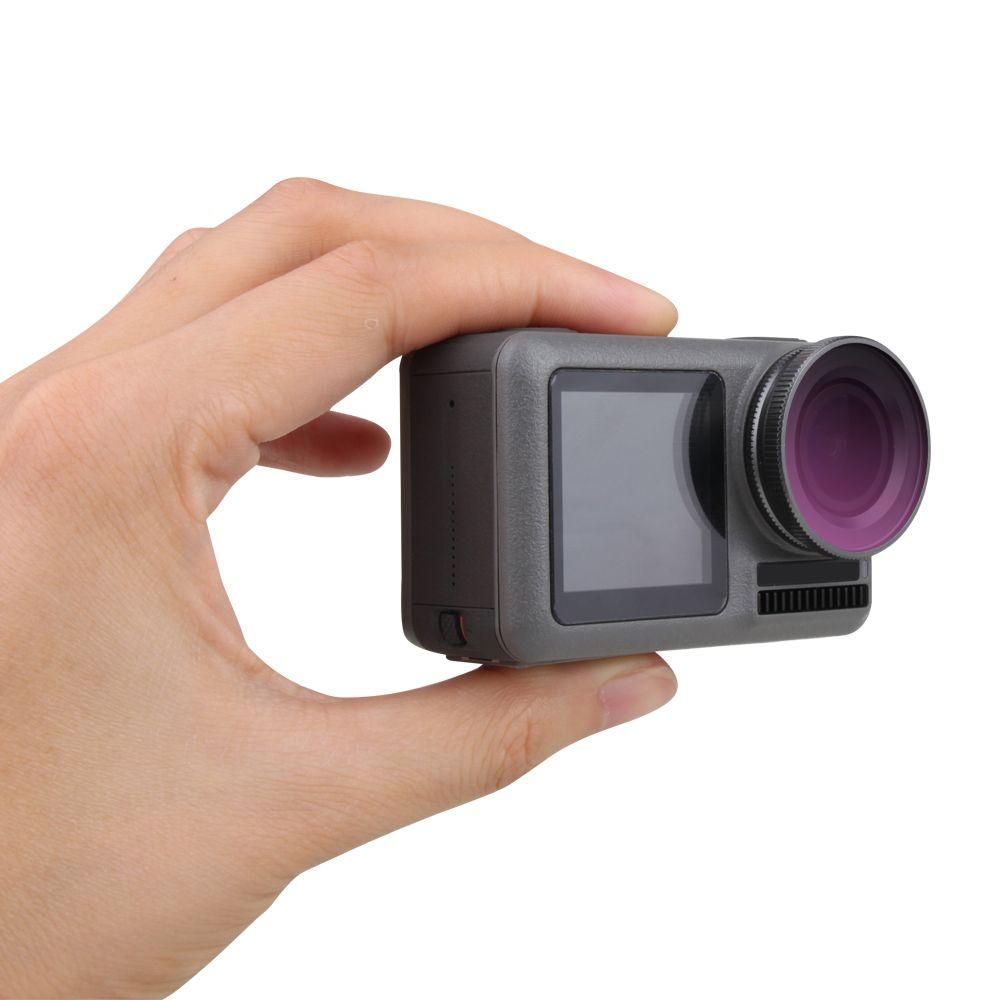 POPULAR Populer Untuk Osmo Action New Camera Adjustable Glass Filter Untuk Osmo Action