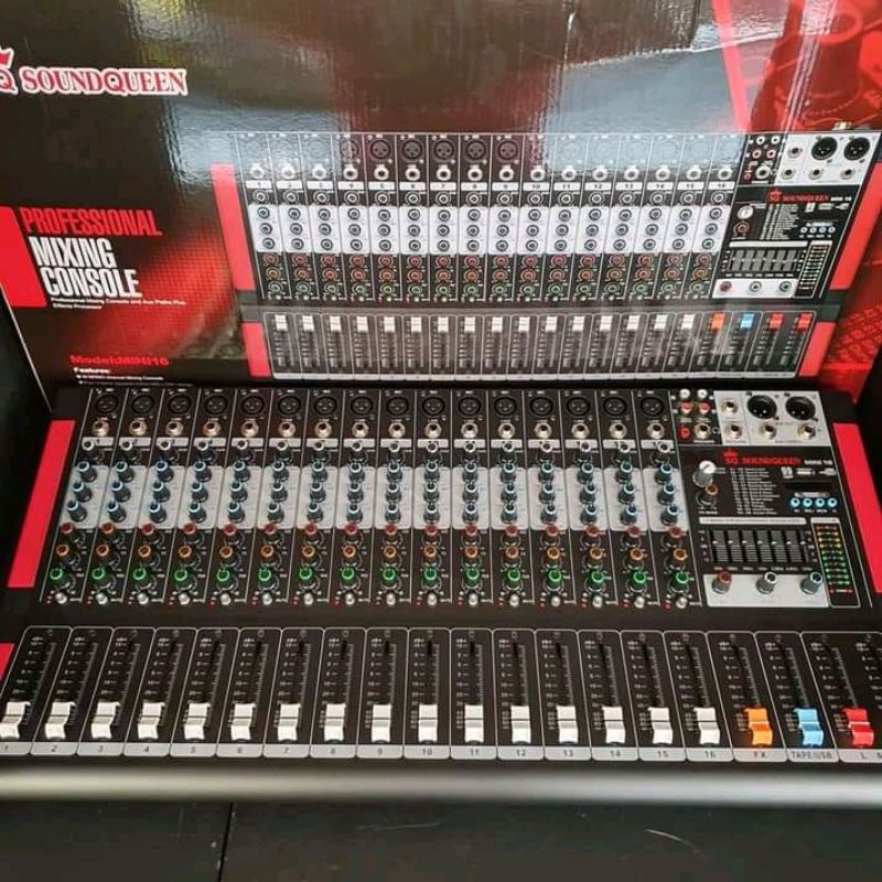 MIXER SOUNDQUEEN 16 CHANEL MINI 16 ORIGINAL
