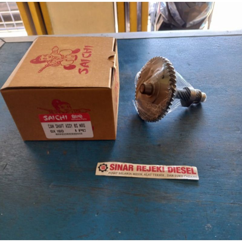 Camshaft As Klep Noken As Besi Mesin GX160 GX200 GX 160 GX 200 Saichi