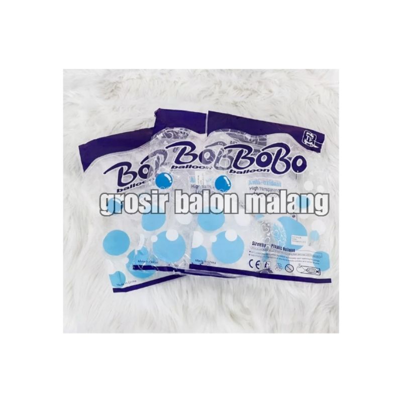 balon bening transparan transparant pvc bobo 18 20 24 36