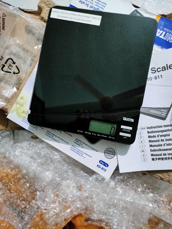 Tanita Kd 810 /811  Timbangan Digital Kapasitas 5 Kg