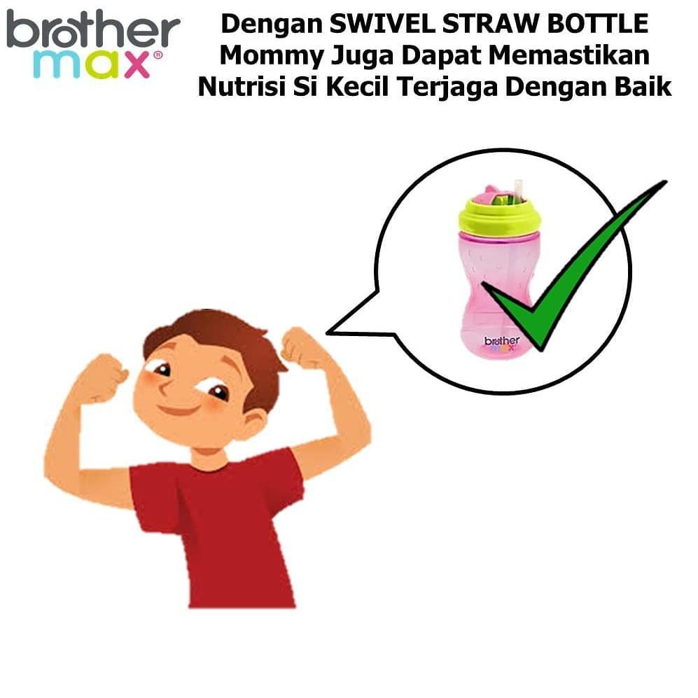 BrotherMax Swivel Straw Sipper / Botol minum