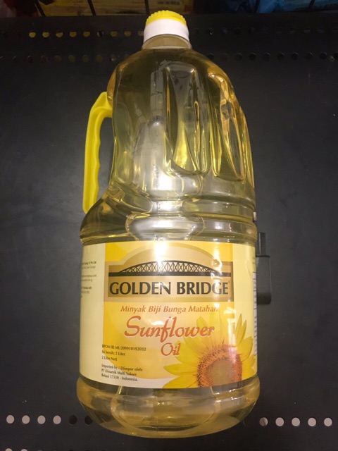 Sunflower Oil Golden Bridge 2 liter