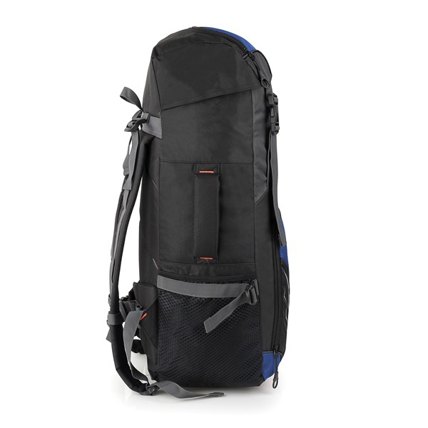 Justrue Tas Gunung Carrier 60 Liter Ransel Pendaki 60L Biru 307