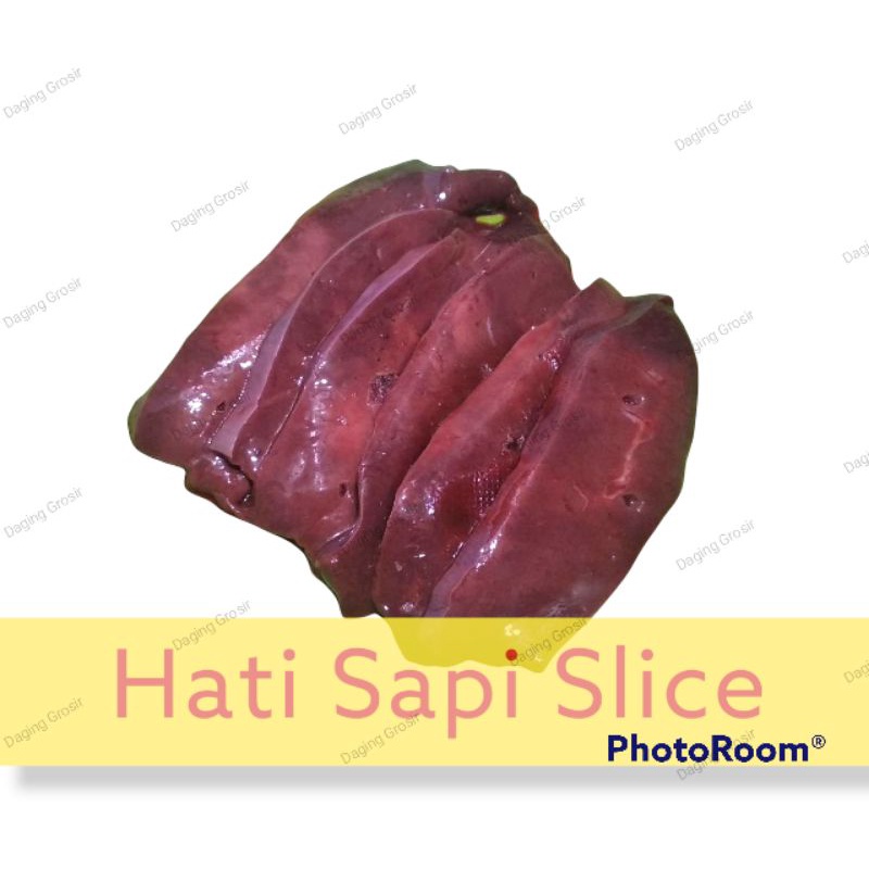 

Hati Sapi Slice / Hati Sapi slice 3-4mm Fresh Frozen