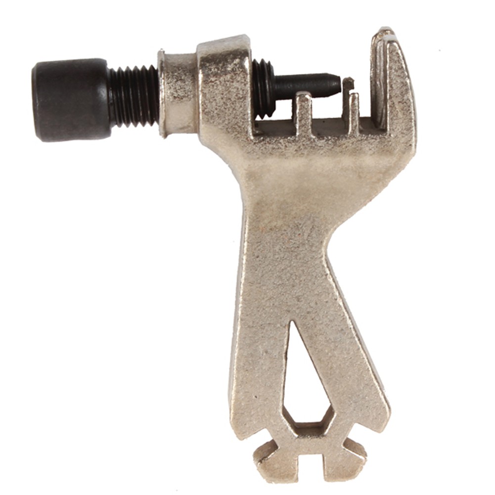 BICYCLE CHAIN BREAKER TOOL FOR SHIMANO CHAINS & SPOKE WRENCH