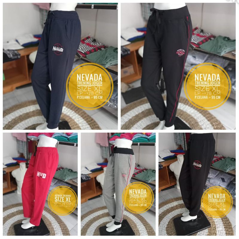 CELANA TRAINING DEWASA M L XL XXL ORIGINAL NEVADA TERKEREN
