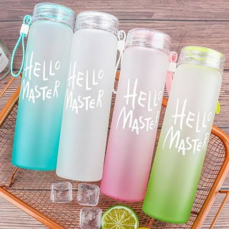 Botol Hello Master 480 Ml Botol Kaca 480 Ml Botol Kaca Warna Warni Hello Master 480 Ml