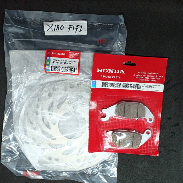 Piringan cakram belakang+dispad Supra x125,Blade new