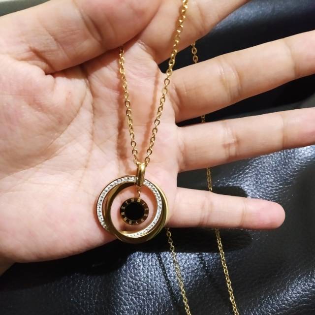 Kalung titanium panjang