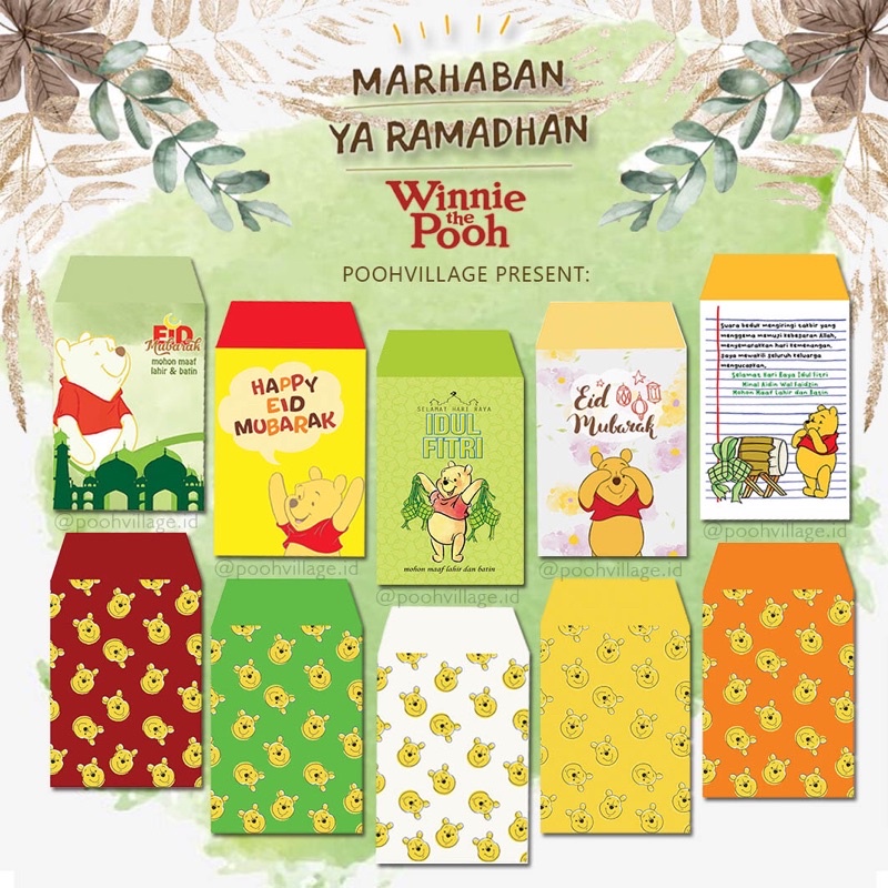 

AMPLOP LEBARAN POOH PREMIUM 10 LEMBAR