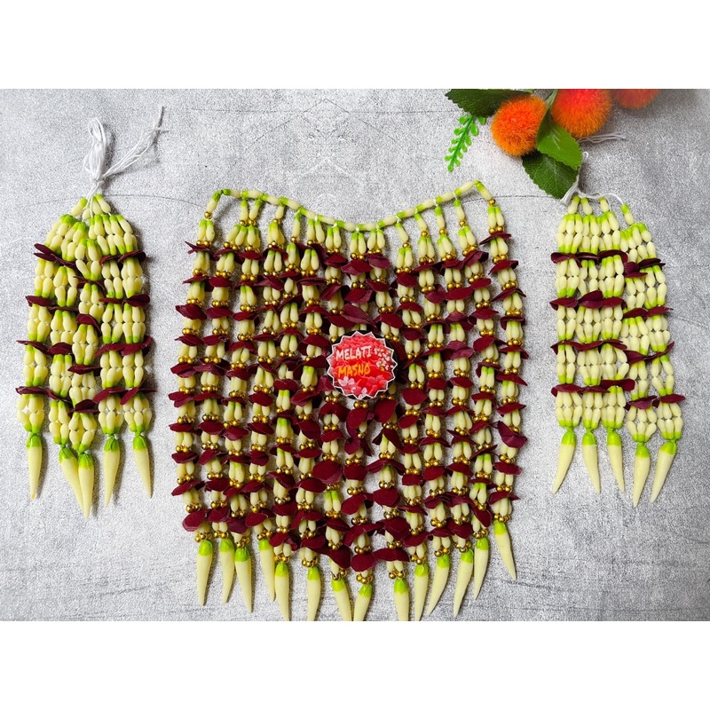 melati imitasi premium pengantin palembang atau pengantin padang