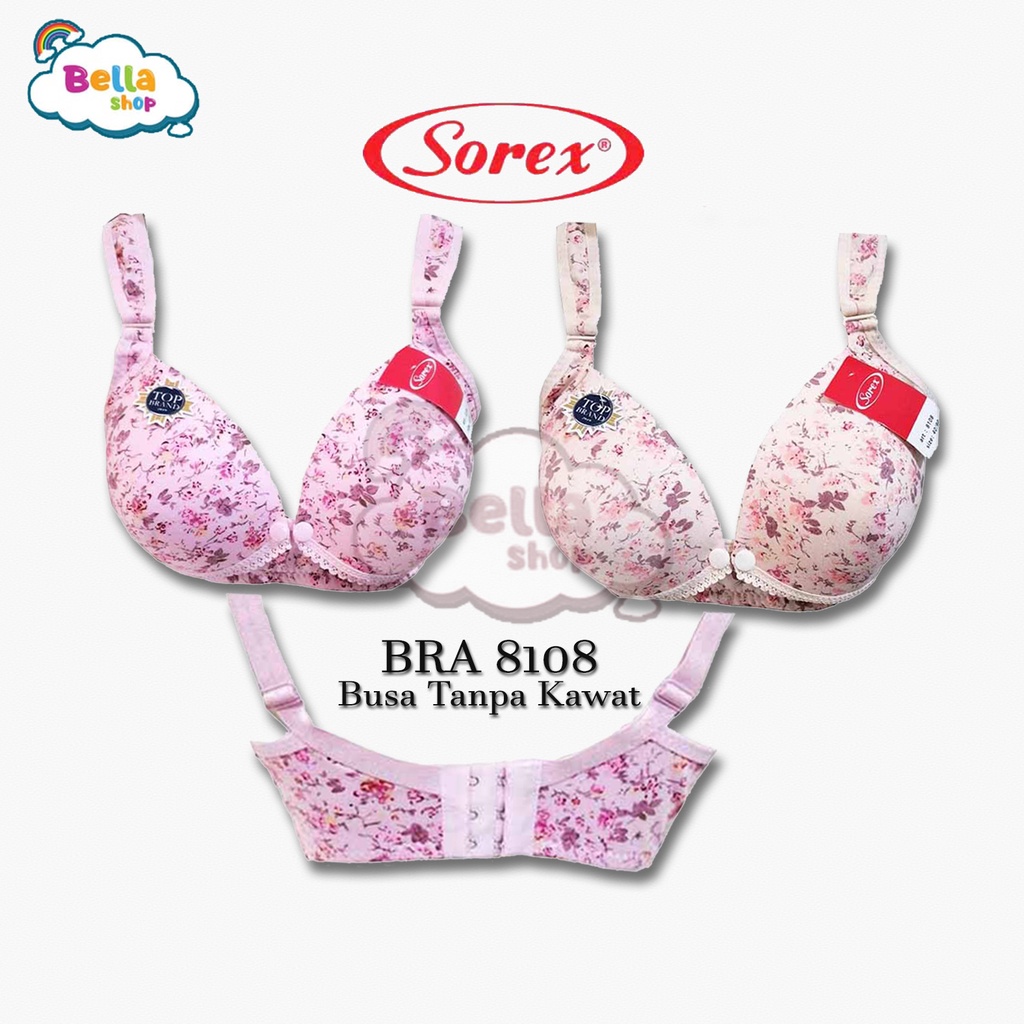 Sorex Bra Menyusui Motif Bunga Cantik Nursing Bra BH 8108  BH 8110 T- BELLA SHOP