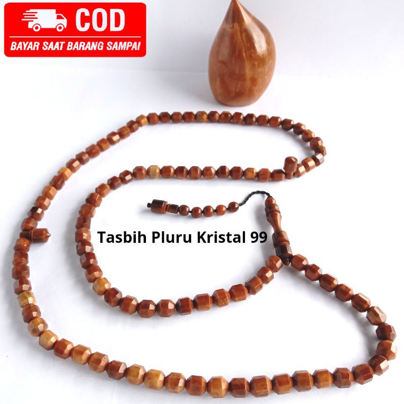 (OBRAL KOKKAH) TASBIH MOTIP PLURU KRISTAL