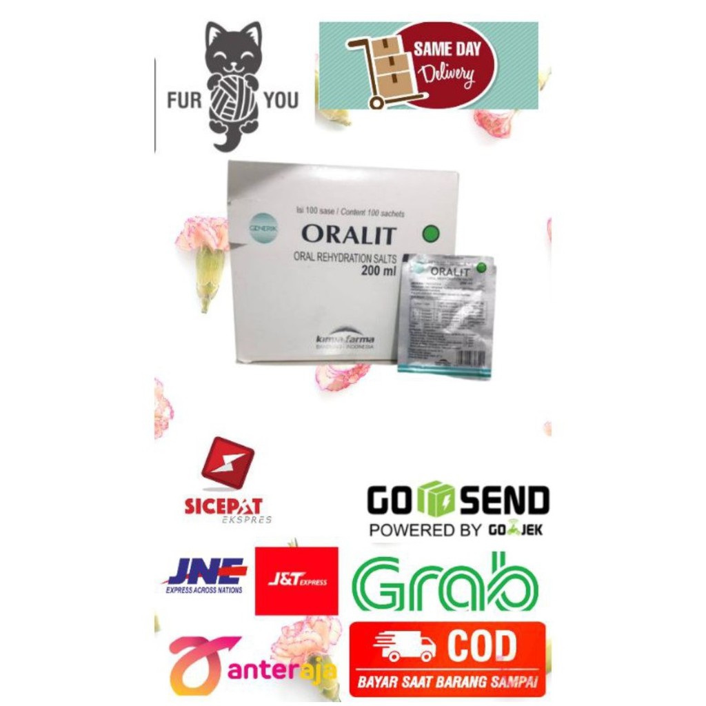 FurYou Diare Kucing Oralit kucing obat diare kucing obat oralit
