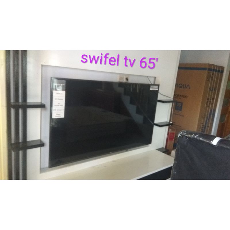 Bracket Breket LED LCD Swifel TV 70&quot; 65&quot; 60&quot; 55&quot; 50&quot; Bisa gerak 6 arah high quality