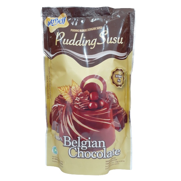 

Nutrijell pudding susu Belgian coklat 130 gr