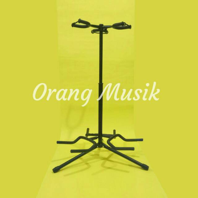 Stand Gitar Triple PN - Stand Gitar Elektrik, Bass Elektrik dan Gitar Akustik