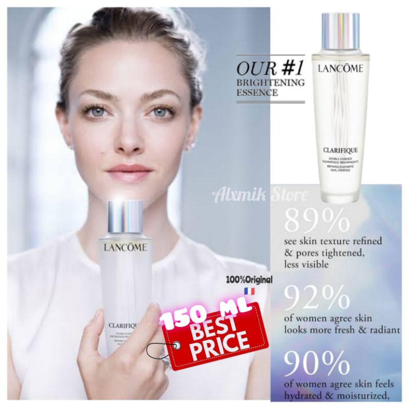 Lancome Clarifique Dual Essence 150 ml whitening brightening cerah lancome double essence