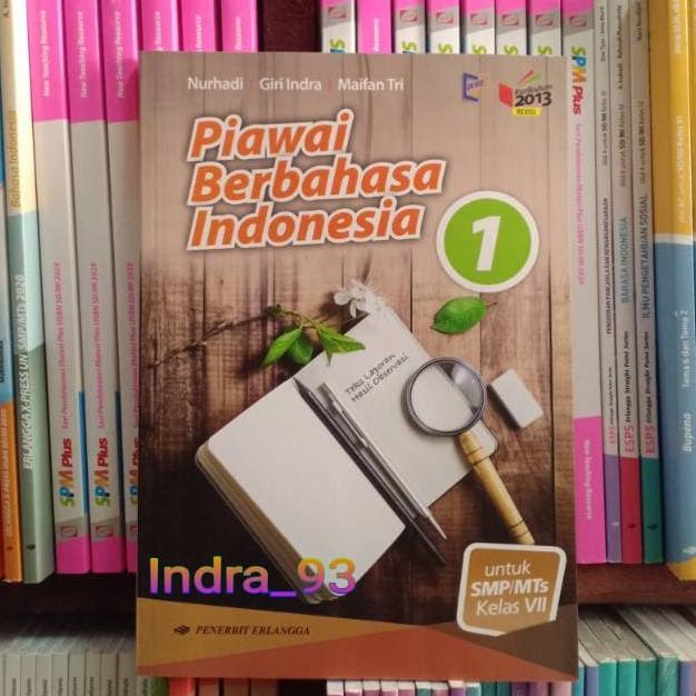 

Buku Piawai Berbahasa Indonesia kelas 1 SMP K13N Erlangga Star Seller Termurah