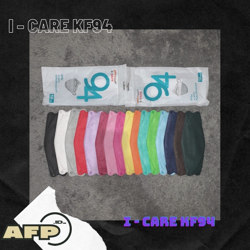 masker I-CARE KF94 warna warni