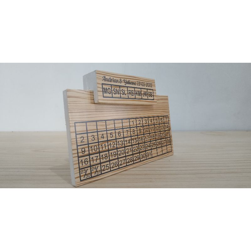 souvenir kalender abadi, souvenir kalender