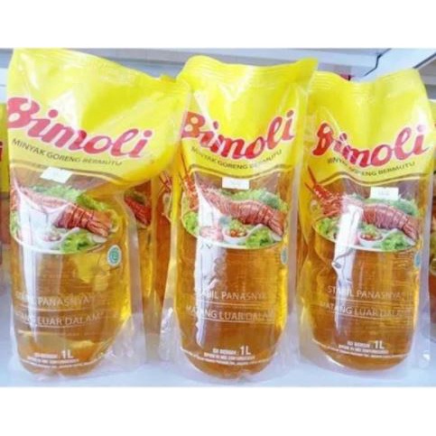 

Minyak Goreng Bimoli Classic 1 Liter Refill per bungkus