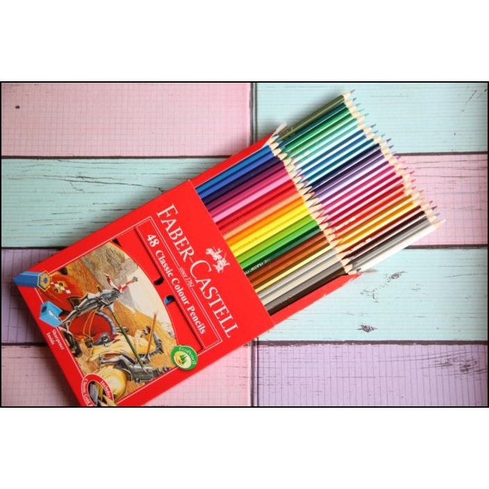 

Pensil warna faber-castell classic 48 warna