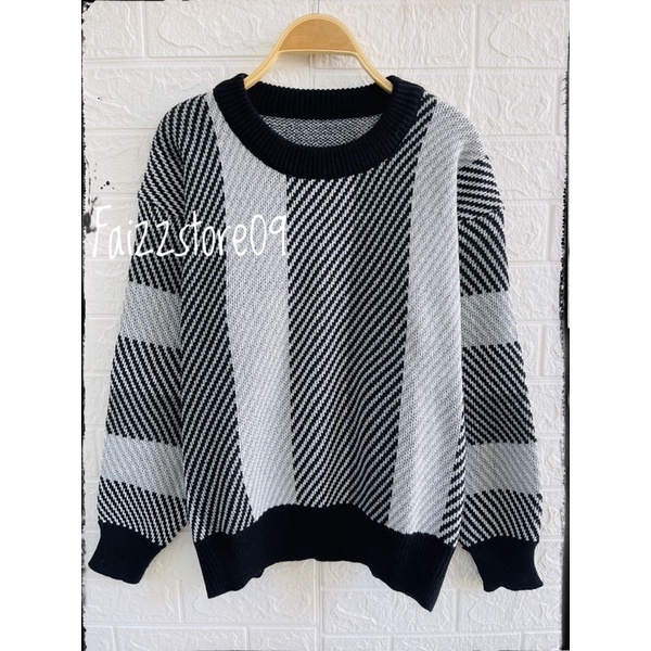 CORA KNITS SWEATER RAJUT OVERSIZE PREMIUM