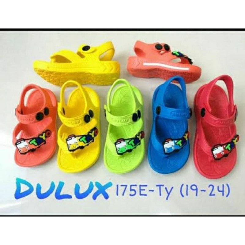 SANDAL ANAK LAKI DULUX 175E KARET LENTUR TALI BELAKANG PRE WALKER BALITA USIA 0-3 TAHUN