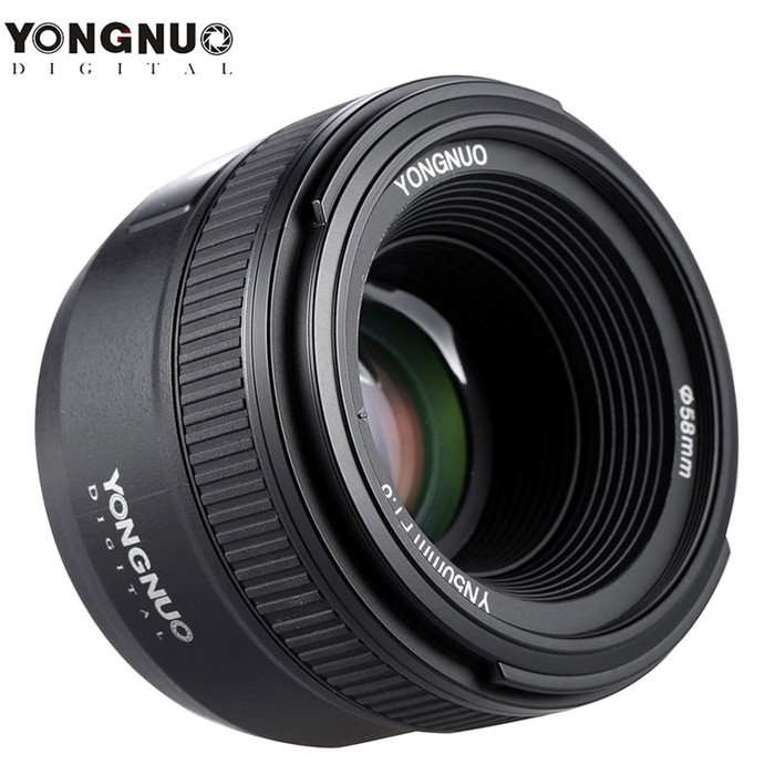 Yongnuo YN 50mm F1.8 Nikon Lensa Fix Nikon Yongnuo YN 50mm