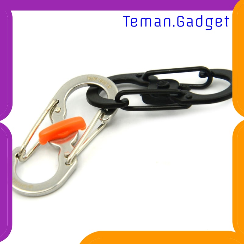 TG-ID016 S-BINER CARABINER PENGAIT METAL SPRING HOOK - S1217