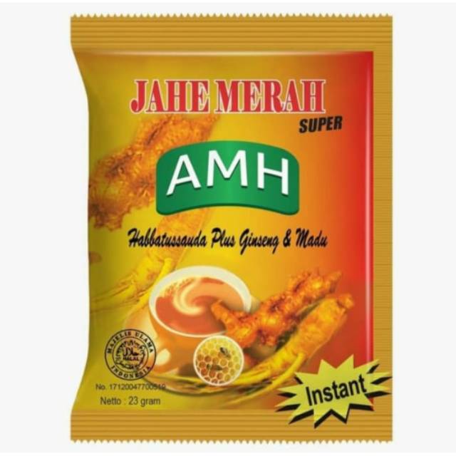 

Jahe Merah AMH Super isi 12sachet