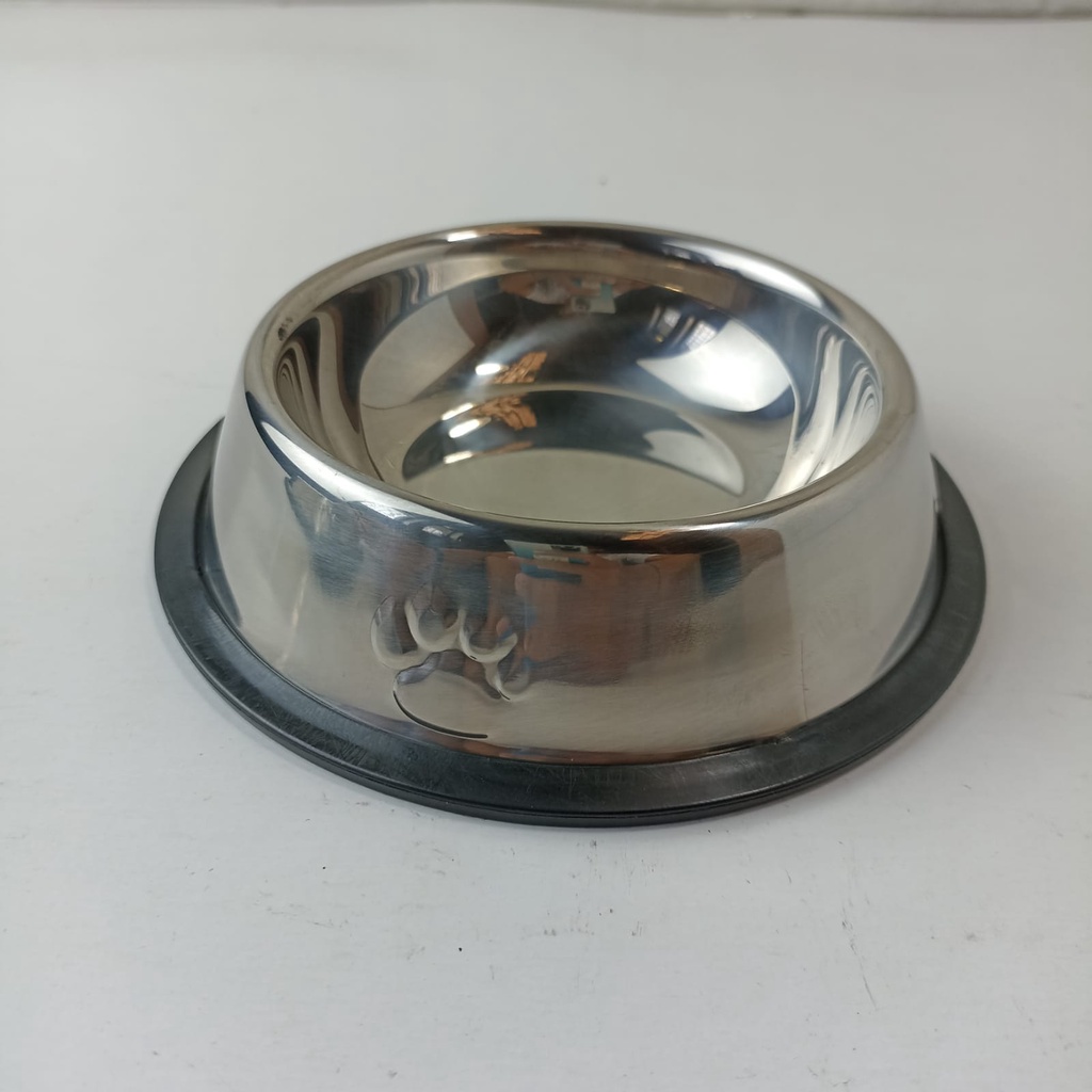 Tempat Makan Stainless / Wadah Pakan / Pet Bowl Kucing &amp; Anjing Murah