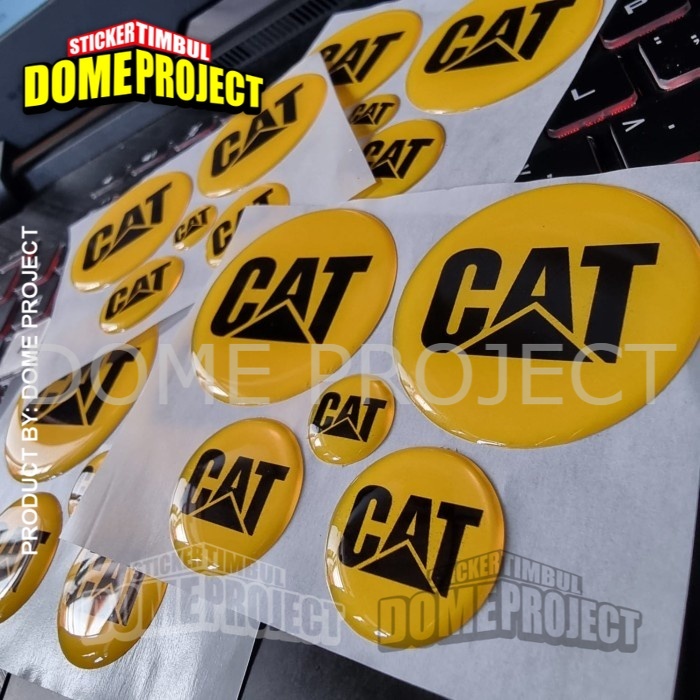 STIKER NMAX STIKER MOTOR STIKER AEROX CATERPILLAR STIKER EMBLEM NMAX AEROX LEXI STIKER MOTOR 1 SET