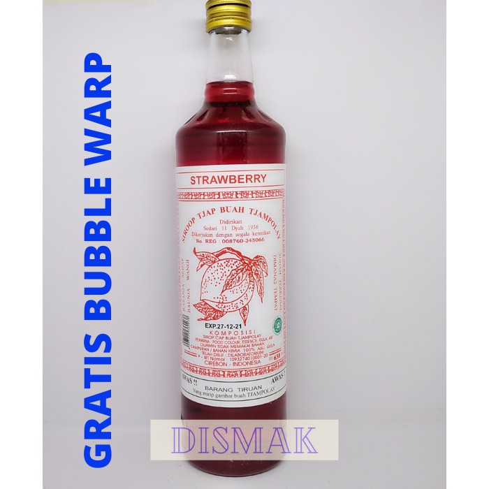 

Sirup Tjampolay strawberry