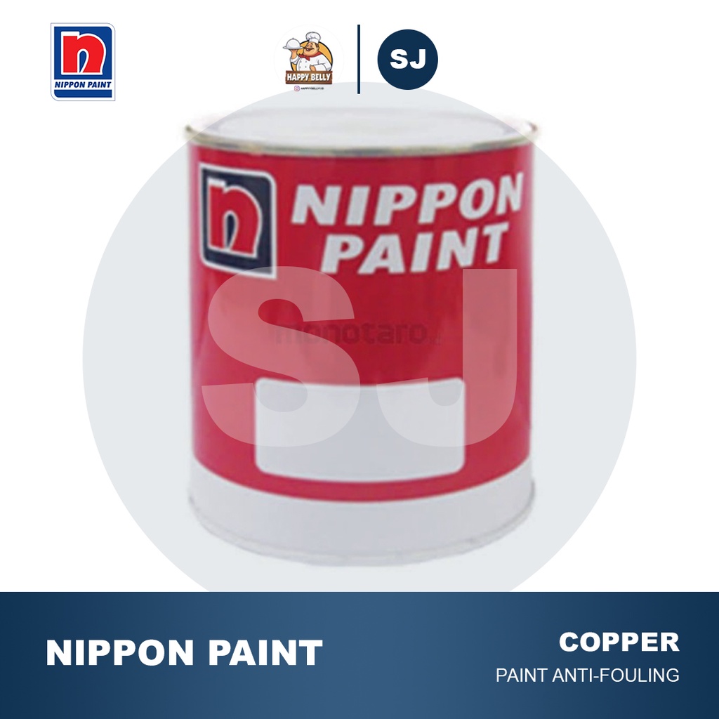 COPPER PAINT ANTI FOULING 5 KG NIPPON PAINT / CAT KAPAL