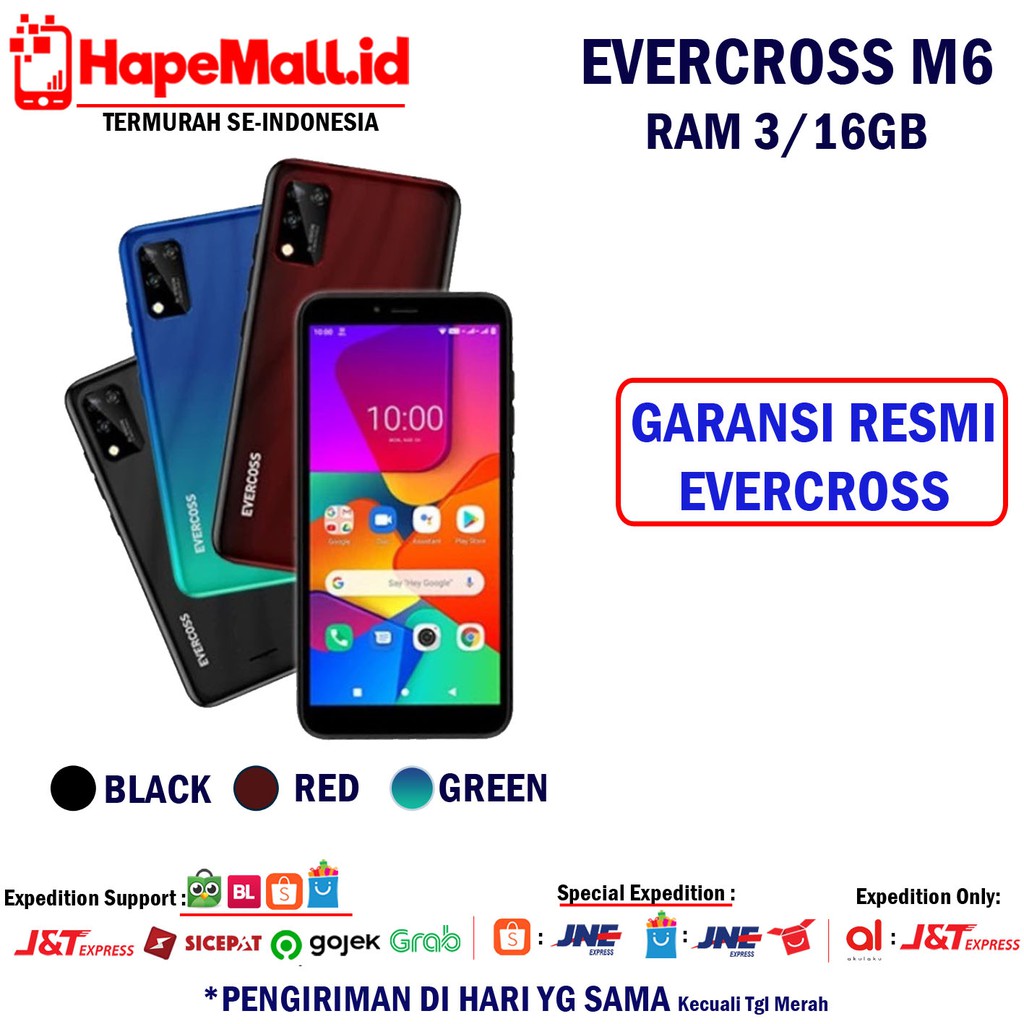 EVERCROSS M6 RAM 3/16GB GARANSI RESMI EVERCROSS TERMURAH