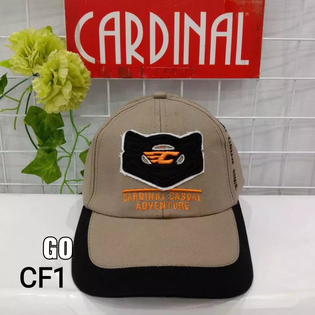 gof CF CARDINAL TOPI CASUAL 100% Original Topi Cardinal Terbaru Super Keren