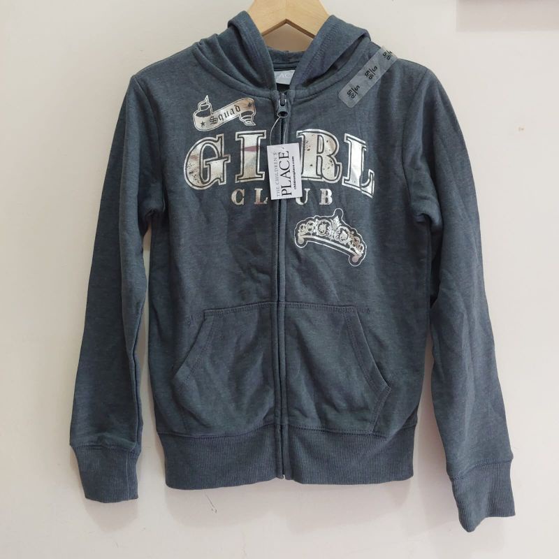 Jaket hoodie anak perempuan brand Place