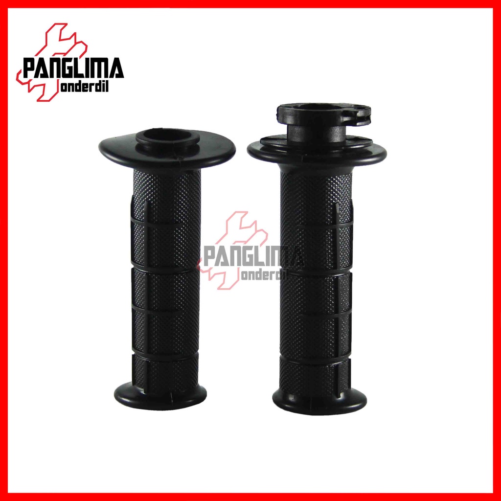 Handgrip Kawasaki KLX 150 Karet-Pipa-Slongsong Handle-Hand Grip-Fat-Vat-Pad-Handfat-Handvat-Handpad-Hanfat Assy-Set