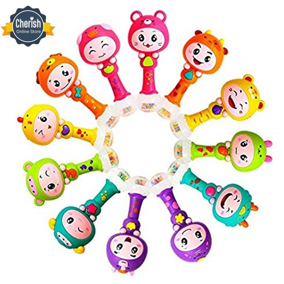 Mainan Bayi Baby Bell | Hand Music Animal | Hand Shake Toys