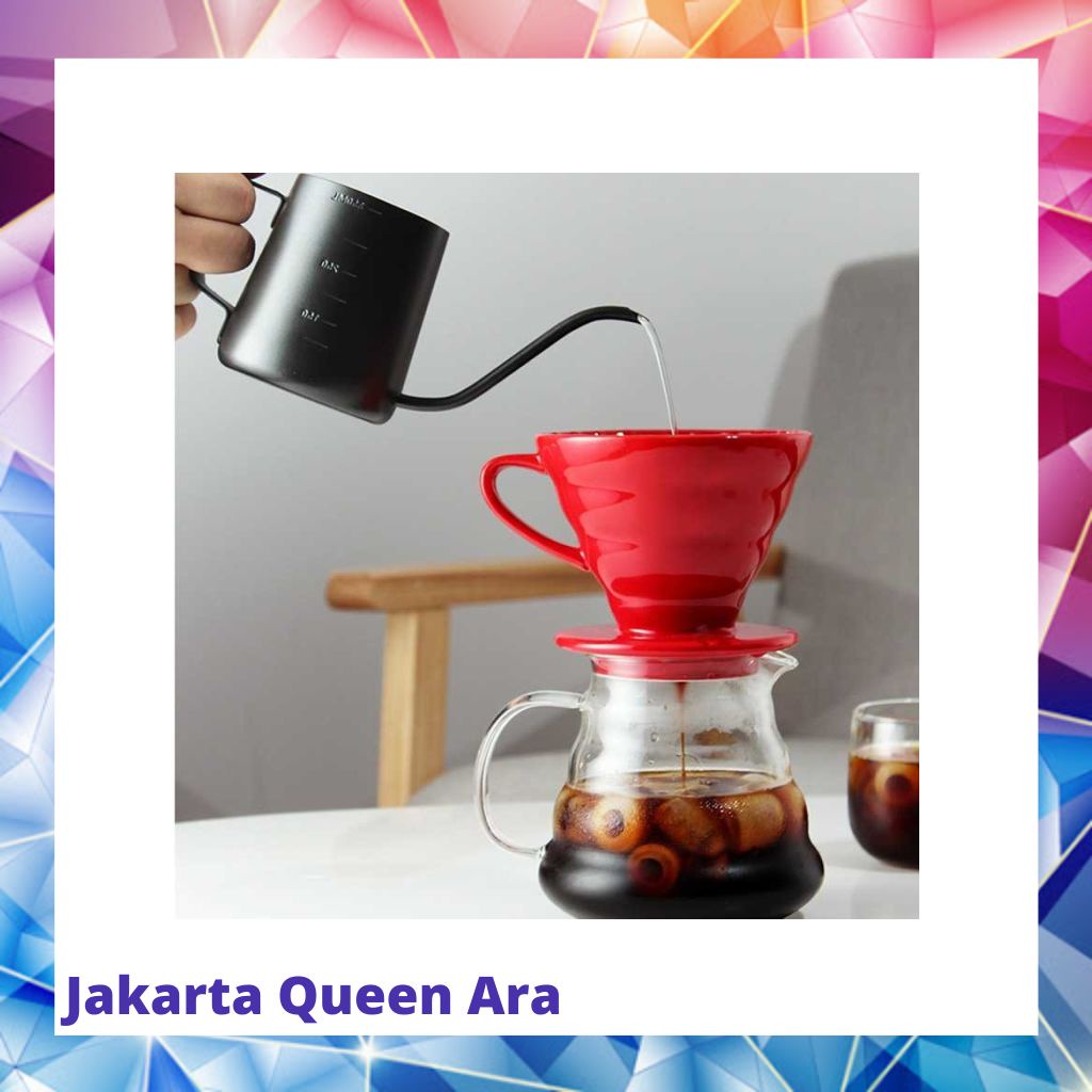 One Two Cups Filter Penyaring Kopi V60 Glass Filter Dripper ZM0063