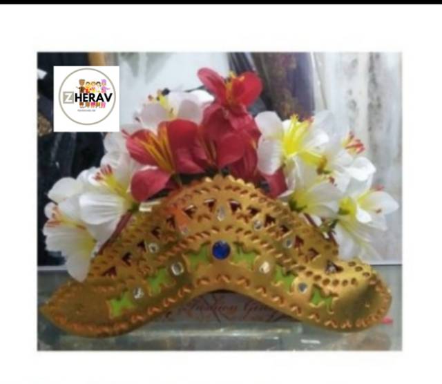Mahkota Bali Legong Bunga /Kulit